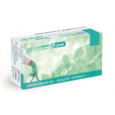 Рукавички медичні оглядові нітрилові Sempercare Green нестерильні неприпудрені зеленого кольору Рукавички медичні оглядові нітрилові Sempercare Green нестерильні неприпудрені зеленого кольору